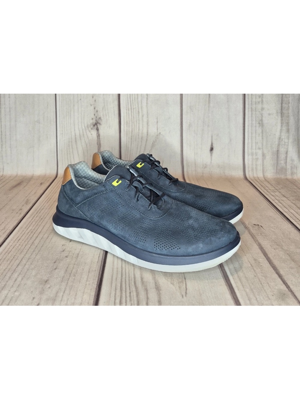 Johnston & Murphy Men's Size 11M Memory Foam Smart Degree Technology Blue Shoes
